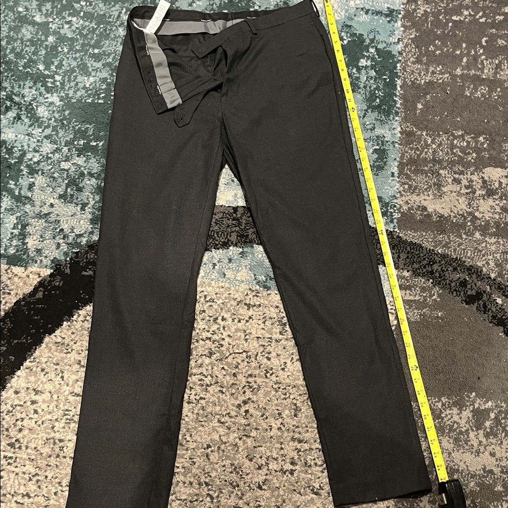 Calvin Klein Men's Dark Gray Chinos